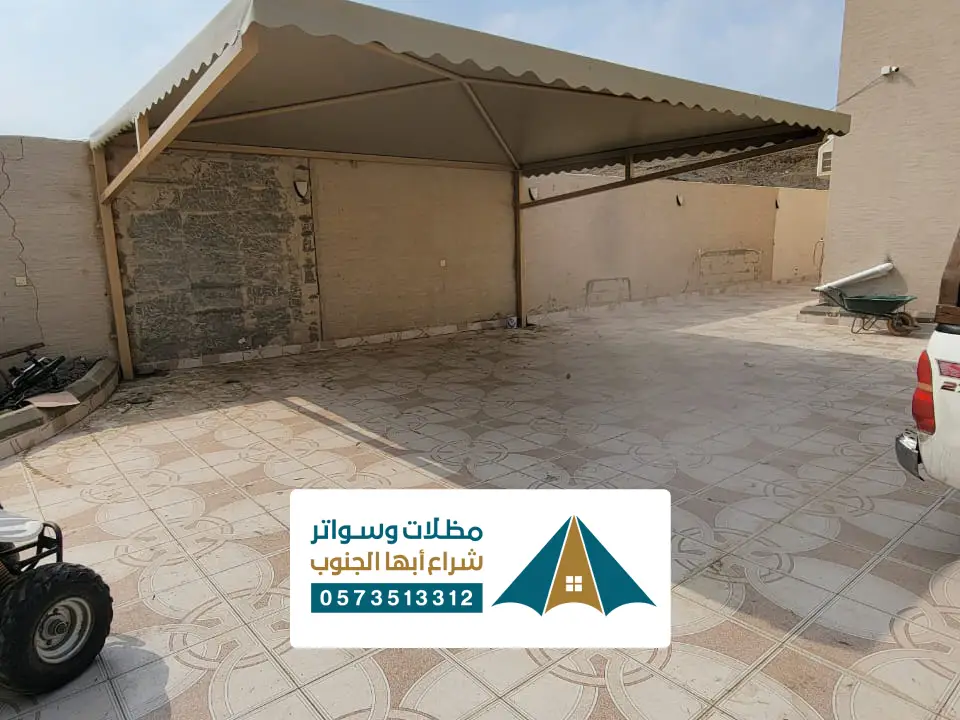 تركيب مظلات قماش المخواة